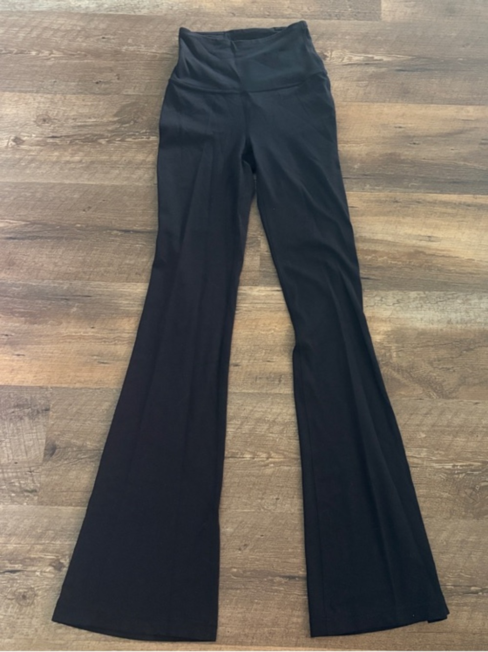 lululemon athletica Black Boot-Cut Flare Yoga Pants - Picture 3 of 3